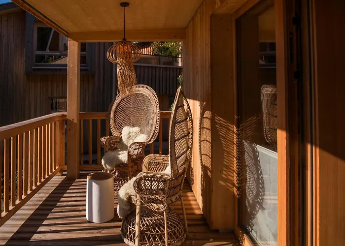 Ferienhaus Bio Chalets Alpegg