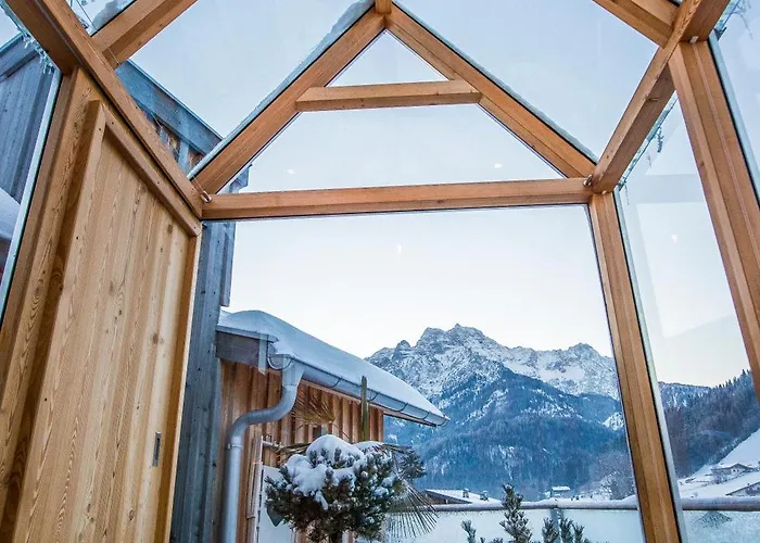 Ferienhaus Bio Chalets Alpegg Waidring